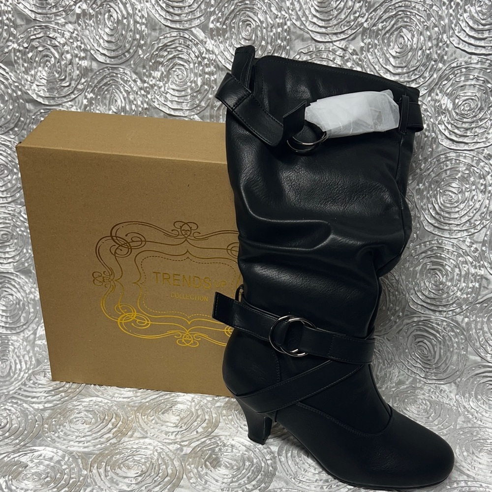 Trends Up Black Women's Boots